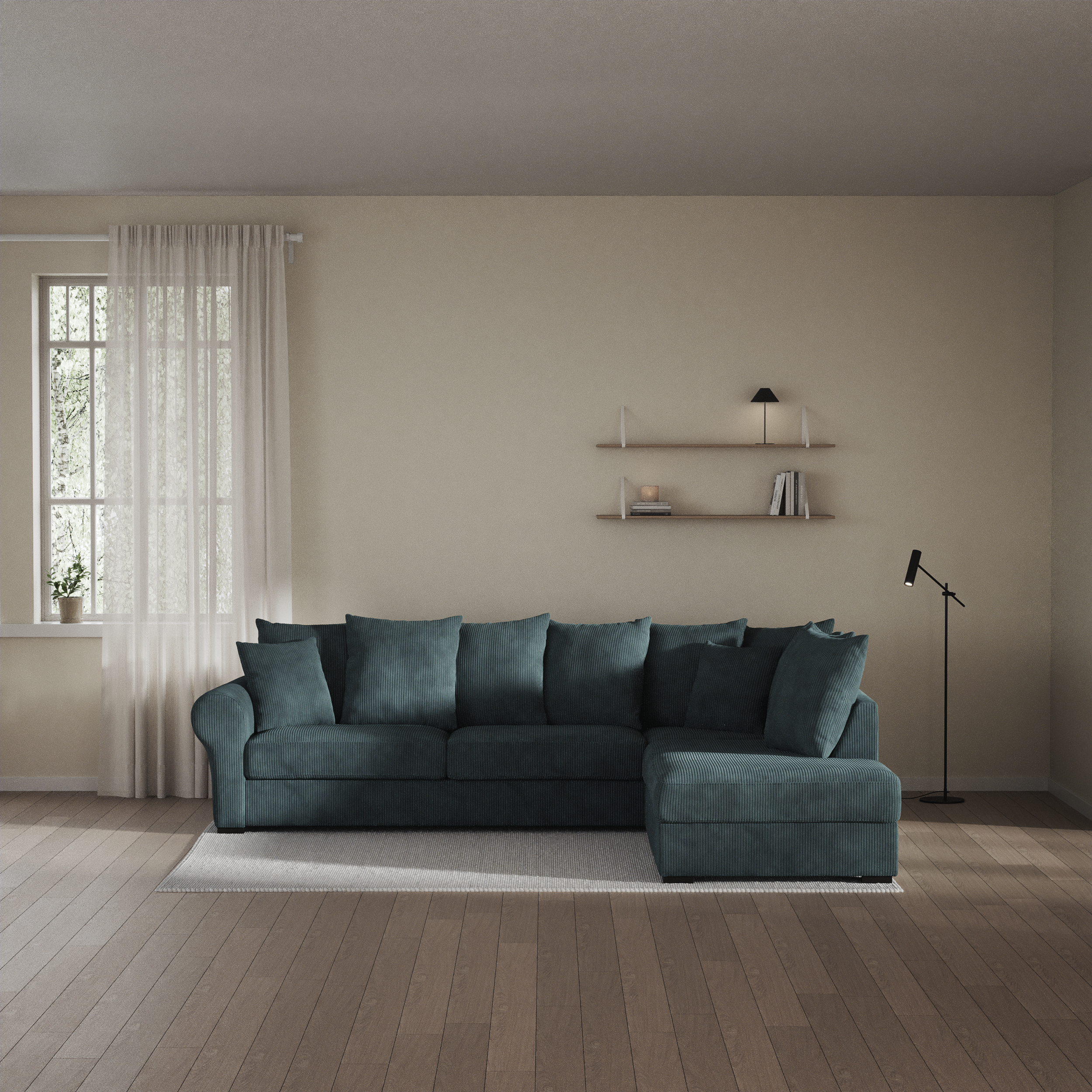 Town - 3-sits soffa med divan höger - inspiration
