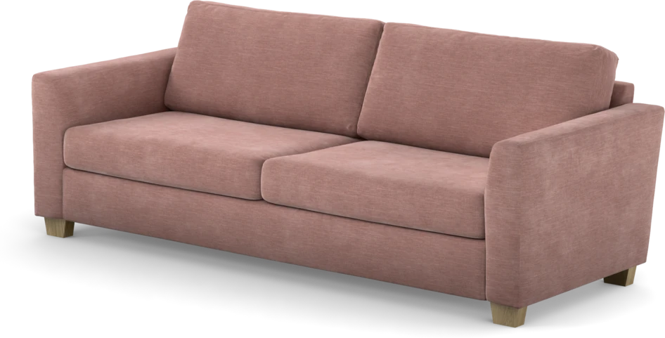Friday - 3-sits soffa - Rosa