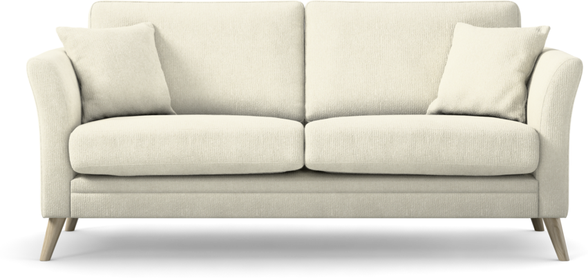 Eden - 2,5-sits soffa - Vit