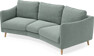 Madison - 3-sits soffa svängd, 70 cm - Turkos