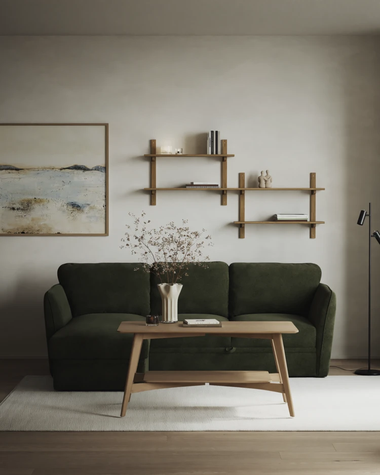 Öland - Bäddsoffa med schäslong vänster - inspiration