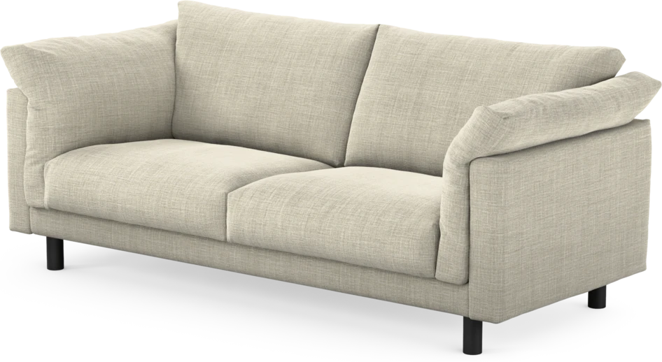 Cherrie - 2,5-sits soffa, fast klädsel - Beige