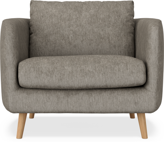 Madison Lux - Fåtölj, 70 cm - Grå