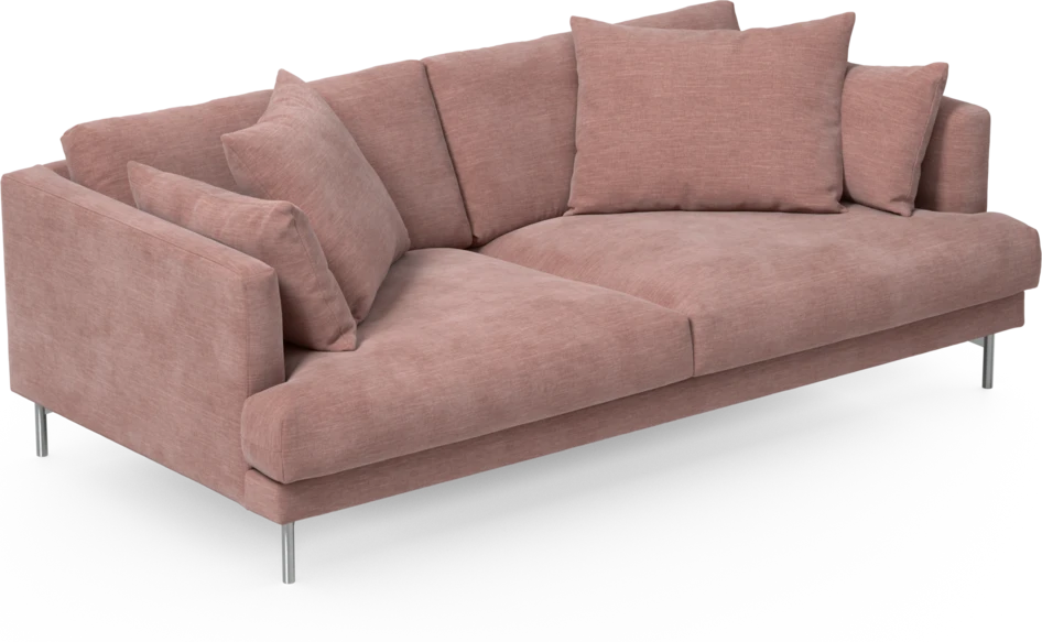 Harper - 3-sits soffa - Rosa