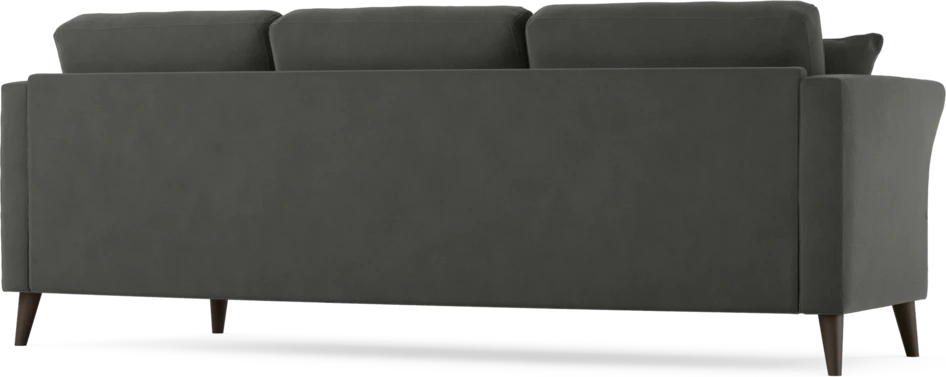 Eden - 3-sits soffa svängd - Grå