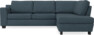 Friday - 2,5-sits soffa med divan höger - Blå