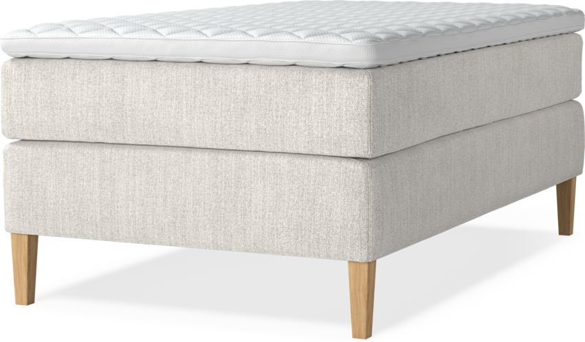 Delux Dream - Kontinentalsäng, enkelsäng 120 cm med bäddmadrass