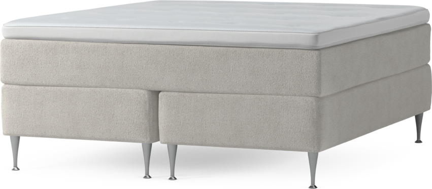 Delux Exclusive - Kontinentalsäng, dubbelsäng med bäddmadrass och sängben