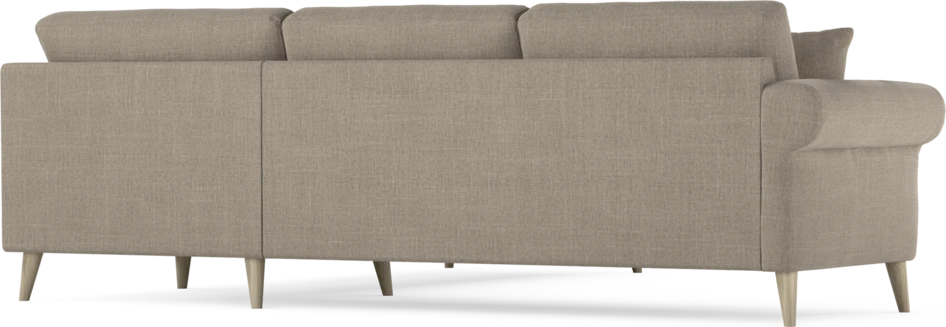 Eden - Hörnsoffa, 2,5+2,5-sits - Beige