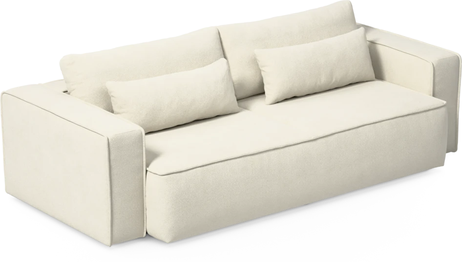 Ide - Bäddsoffa 3-sits - Vit