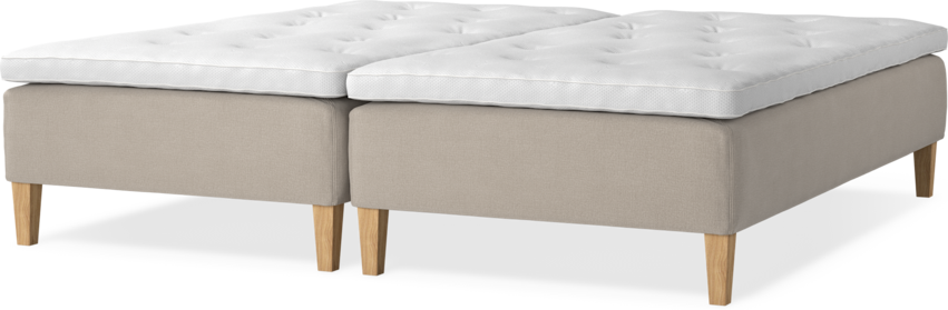 Delux Sense - Ramsäng, dubbelsäng med bäddmadrass