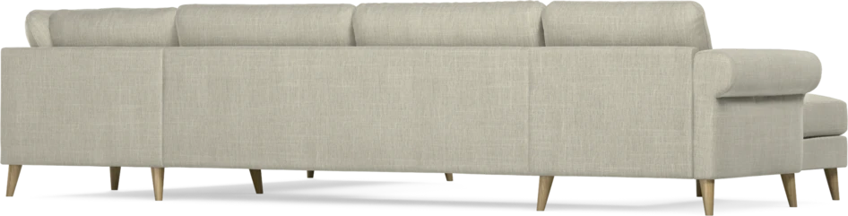 Bridge - Hörnsoffa, 3+2-sits med schäslong vänster - Beige