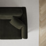 Eden - 3-sits soffa med divan - Grön