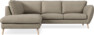 Madison - 2-sits soffa med divan vänster - Beige