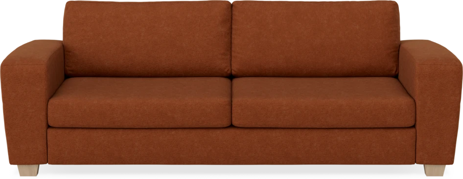 Friday - 3-sits soffa - Orange