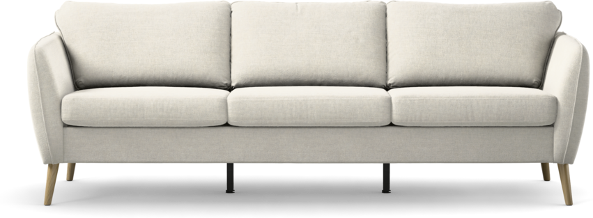 County - 3-sits soffa - Vit