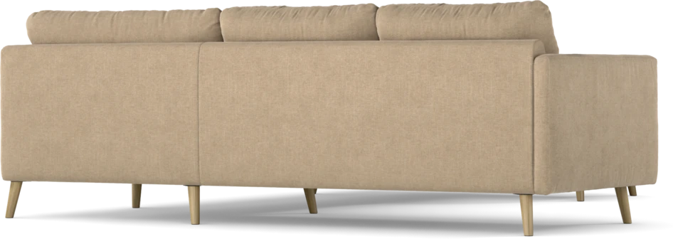 Madison Lux - Hörnsoffa med schäslong höger - Beige