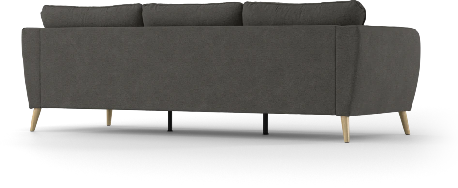County - 3-sits soffa - Brun