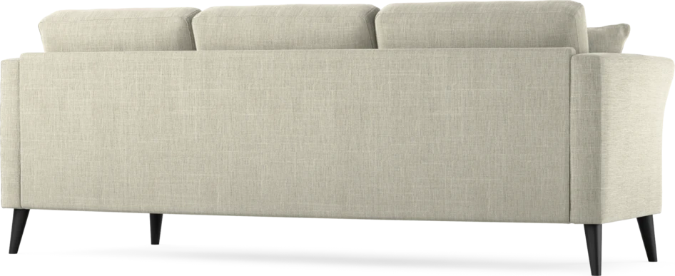 Eden - 3-sits soffa svängd - Beige