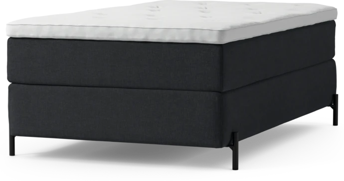 Delux Dream, Kontinentalsäng, enkelsäng 120 cm med bäddmadrass och sängben