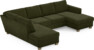 Friday - 3-sits soffa med divan vänster och schäslong höger - Grön