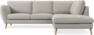 Madison - 2-sits soffa med divan höger - Grå