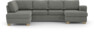 Friday - 3-sits soffa med divan vänster och schäslong höger - Grå