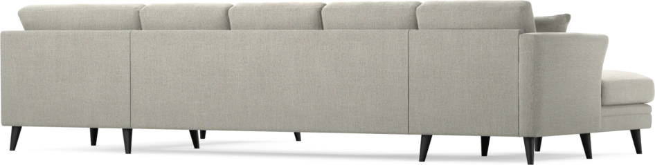 Eden - 3-sits soffa med schäslong vänster och divan höger - Grå