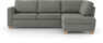 Friday - 2,5-sits soffa med divan höger - Grå