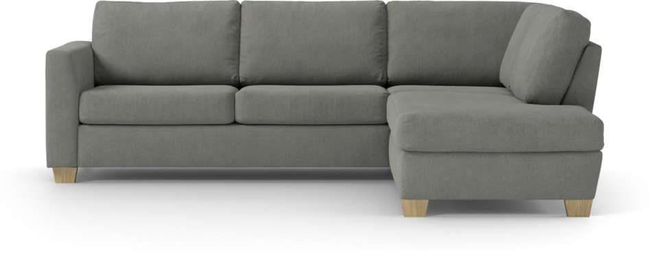 Friday - 2,5-sits soffa med divan höger - Grå