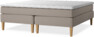 Delux Sense - Kontinentalsäng, dubbelsäng med bäddmadrass - Beige