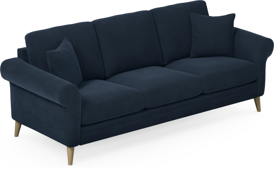 Eden - 3-sits soffa - Blå