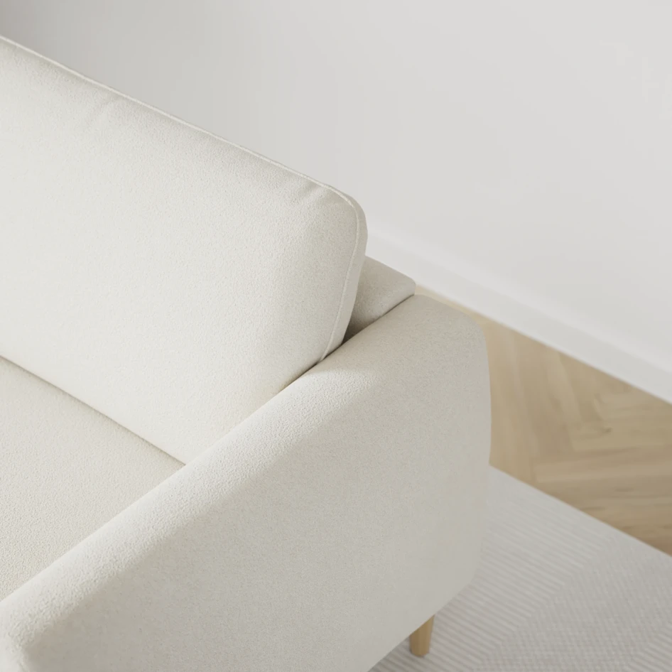 Bridge - 2-sits soffa - Vit