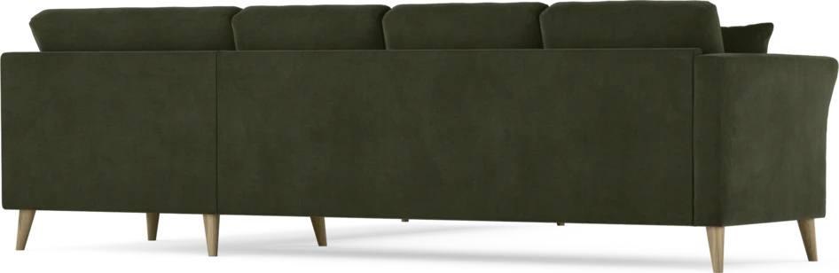 Eden - Hörnsoffa, 3+3-sits - Grön