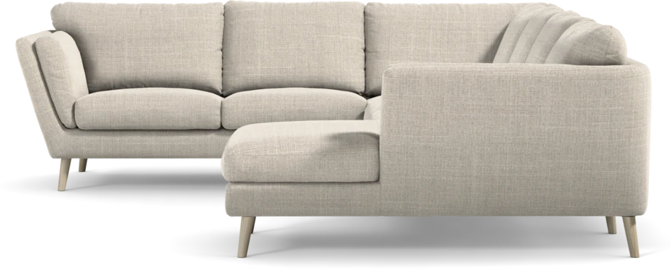 Madison Lux - Hörnsoffa med schäslong höger - Beige