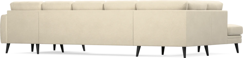 Eden - 3-sits soffa med divan vänster och schäslong höger - Beige