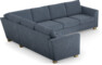 Friday - Hörnsoffa, 2+3-sits - Blå