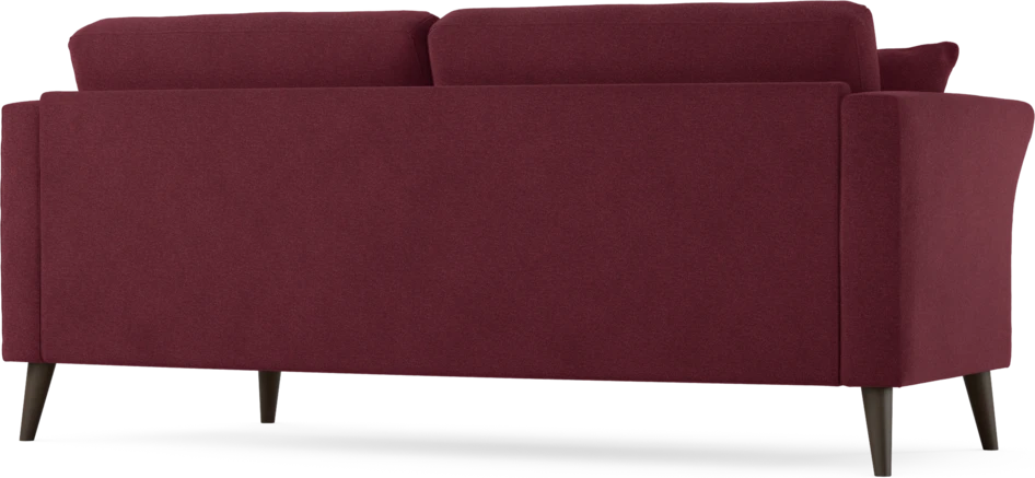 Eden - 2,5-sits soffa svängd - Röd