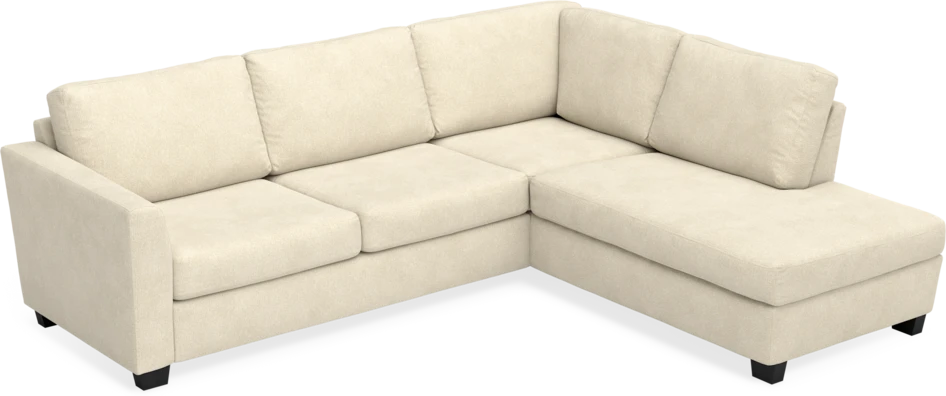 Friday - 2,5-sits soffa med divan höger - Beige