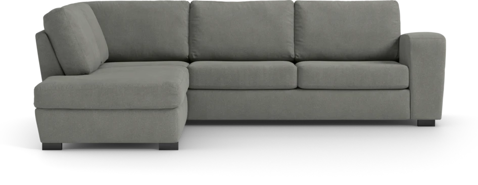 Friday - 2,5-sits soffa med divan vänster - Grå