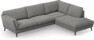 Madison Lux - 3-sits soffa med divan höger - Grå