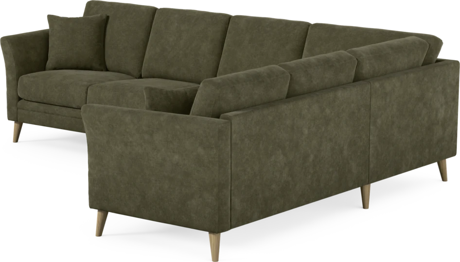 Eden - Hörnsoffa, 3+2-sits - Grön