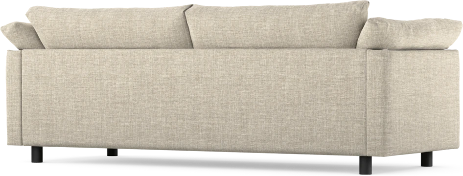Cherrie - 3-sits soffa, fast klädsel - Beige