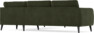Bridge - Hörnsoffa, 2+2-sits - Grön