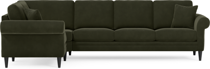 Eden - Hörnsoffa, 1+3-sits - Grön