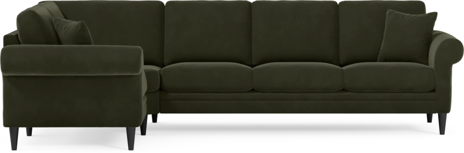 Eden - Hörnsoffa, 1+3-sits - Grön