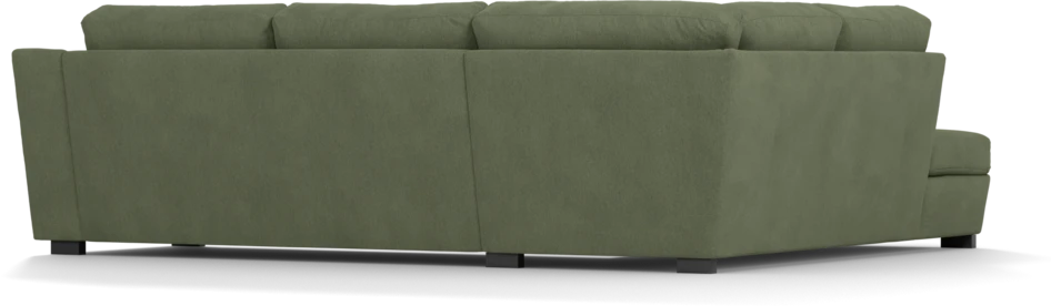 Friday - 2,5-sits soffa med divan vänster - Grön