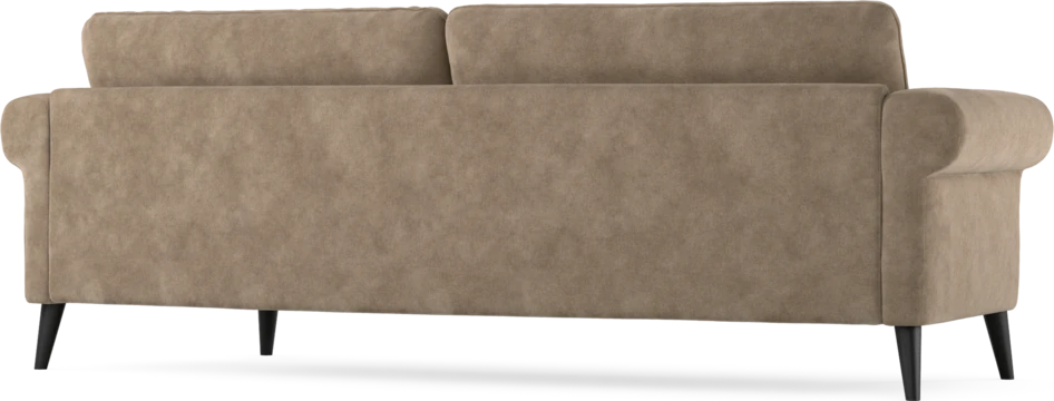 Bridge - 3-sits soffa svängd - Beige