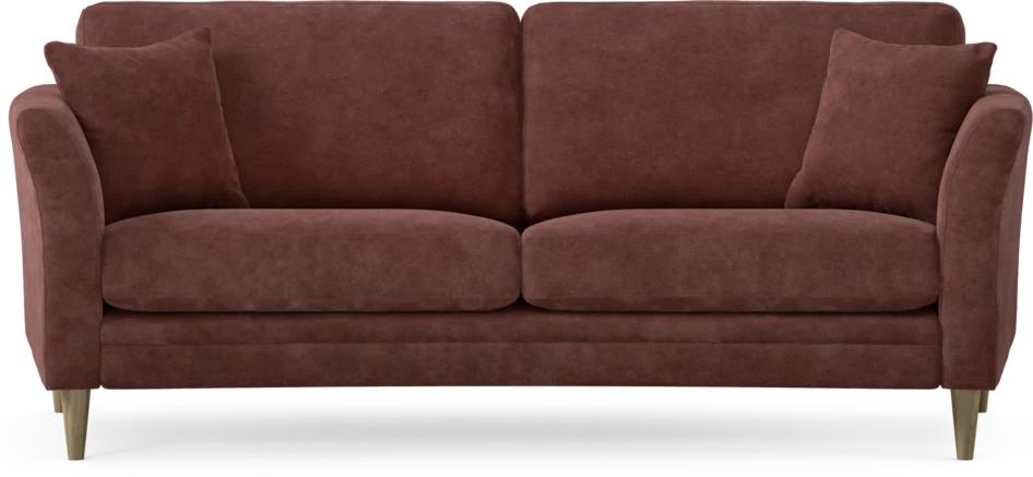 Eden - 2,5-sits soffa svängd - Röd