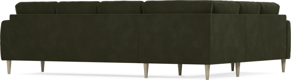 Eden - Hörnsoffa, 2+3-sits - Grön